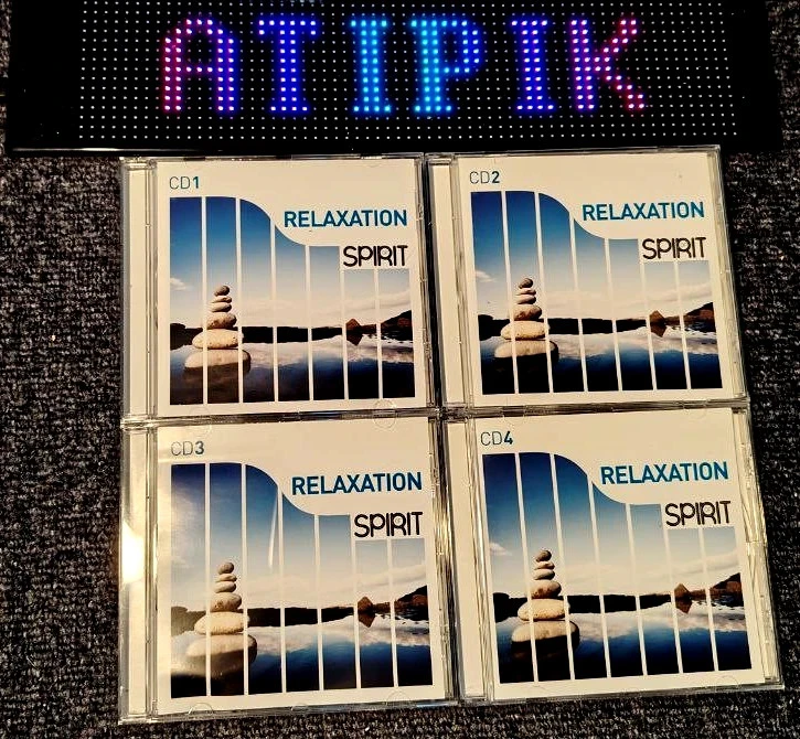 🧘 Coffret 4CD Relaxamento Spirit Of - Sem Estresse Natureza Thalasso - 80 Títulos 🌊 – photo 3